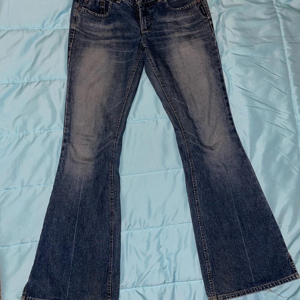 Silver jeans